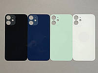 Задняя крышка для iPhone 12 Mini (Green, White, Black, Blue) на замену стекло высокое качество