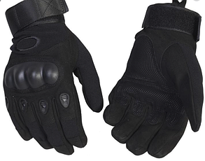 Тактические перчатки с пальцами LeRoy Combat XL черный, фото 2