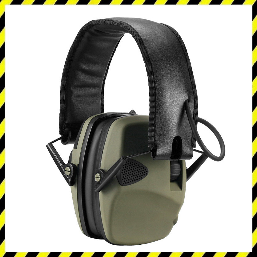 Навушники для стрільби активні Tactical Sport Army Green