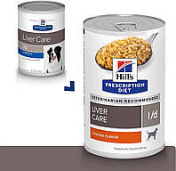 Hills Prescription Diet Canine l/d (Хиллс Канин л/д) влажный корм для собак с заболеваниями печени 12 шт.