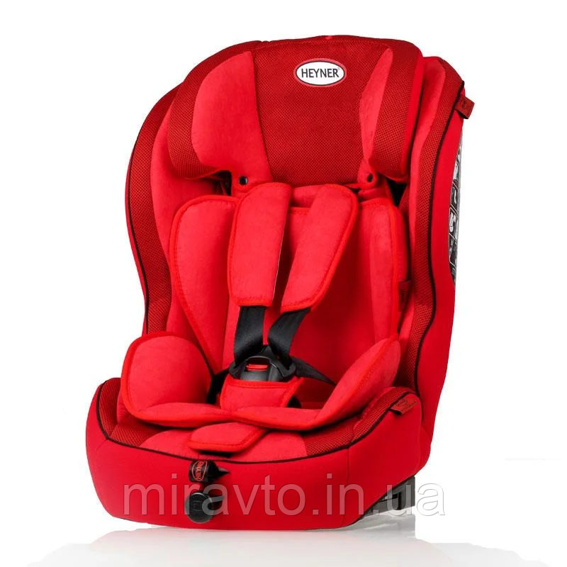 Дитяче Автокрісло до 1-12р./36кг HEYNER 9-36 КГ MULTIRELAX AERO FIX RACING RED 798 130