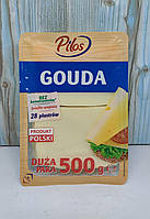 Сир нарізка Gouda Pilos 500 г