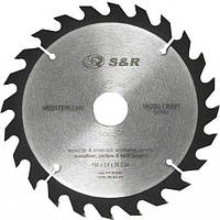 Диск пиляльний S&R Meister Wood Craft 190x30x2,4 мм