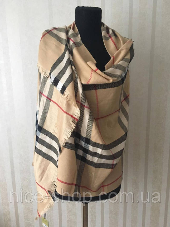 Палантин Burberry беж, фото 2