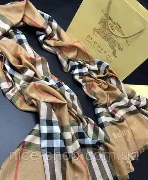 Палантин Burberry беж, фото 1