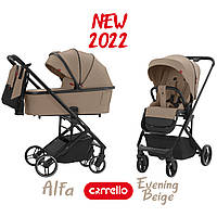 CARRELLO ALFA CRL-6507 універсальна коляска 2 в 1 Evening Beige