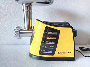 Мясорубка 2800 Вт и соковыжималка для томатов Liberton LMG-28BST, фото 4