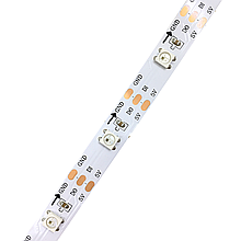 RGB DC5V Світлодіодна LED стрічка PROLUM 5050-60  (Pixel Full Color), IP20, котушка, ціна за 1 метр