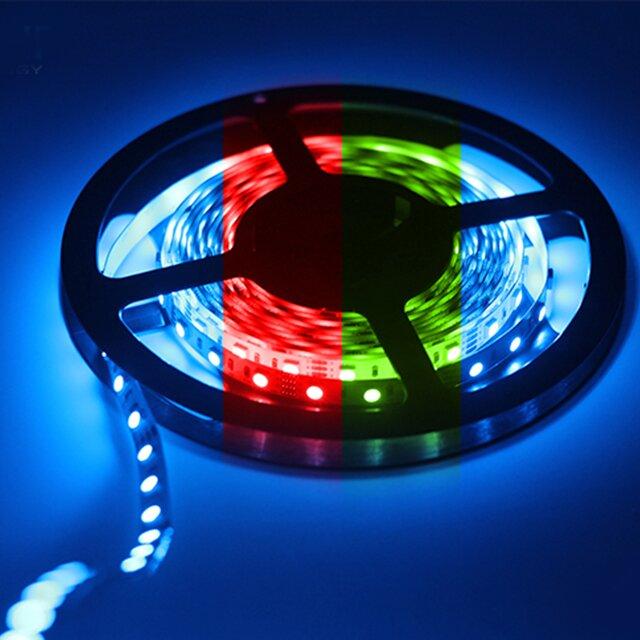 RGB Світлодіодна LED стрічка PROLUM SG 12V-5050-60, негерметичная.Котушка, ціна за 1 метр