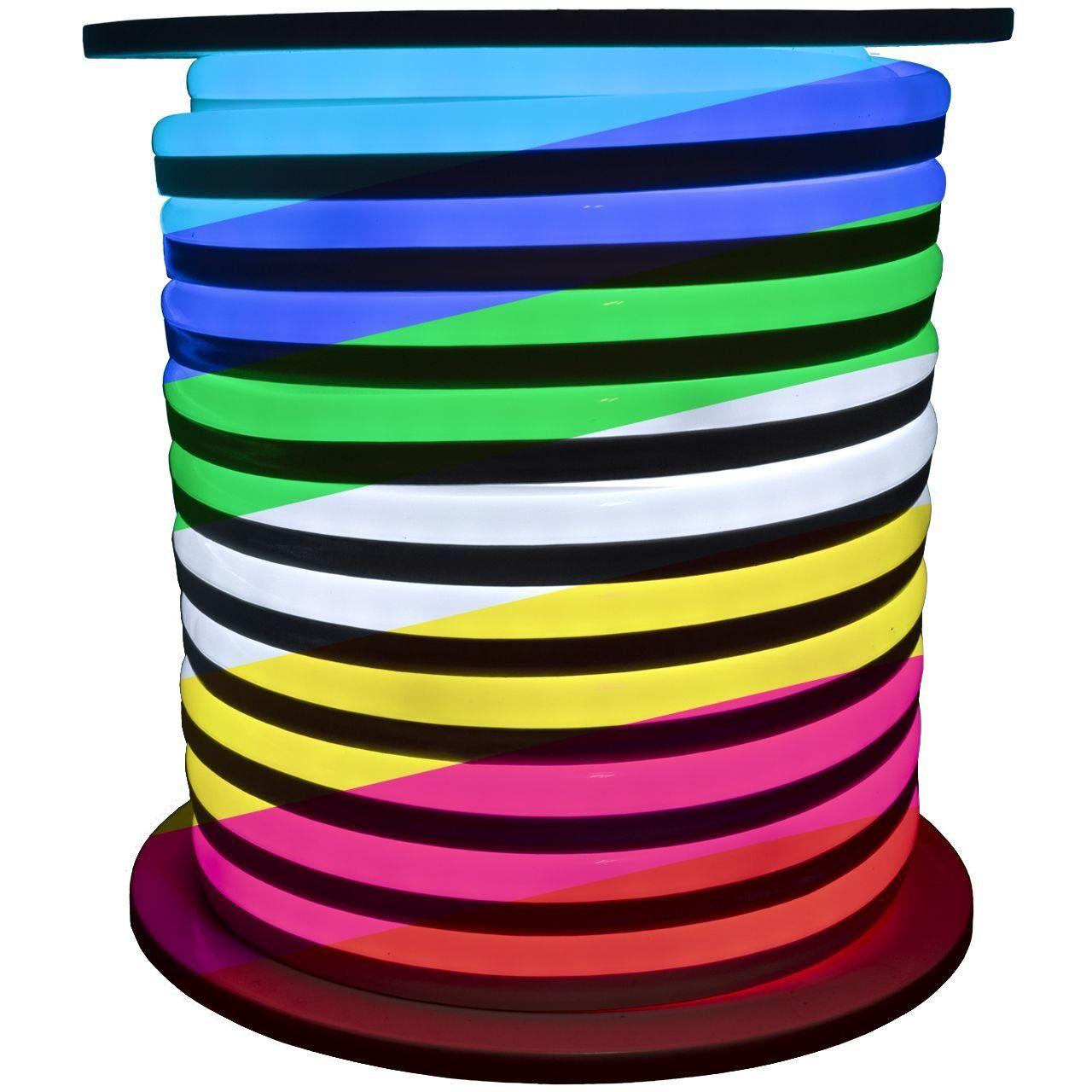 Світлодіодна стрічка NEON 12В PROLUM 5050-120 RGB IP68, SERIES "FX"