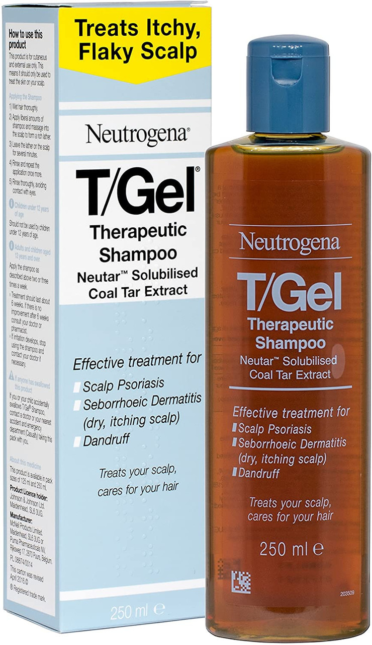 Шампунь від свербіння і лущення шкіри голови Neutrogena T/Gel® Therapeutic Shampoo 250 мл