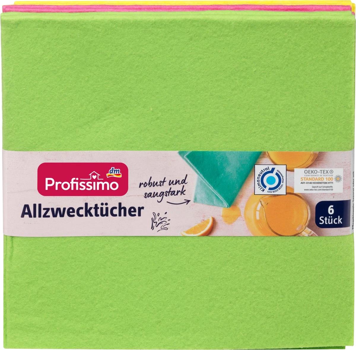 Серветки для кухні Profissimo Allzwecktuch, 6 шт.