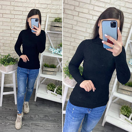 Елегантний жіночий гольф Ткань "Кашемір" 44, 46, 48, 50 розмір 44, фото 1