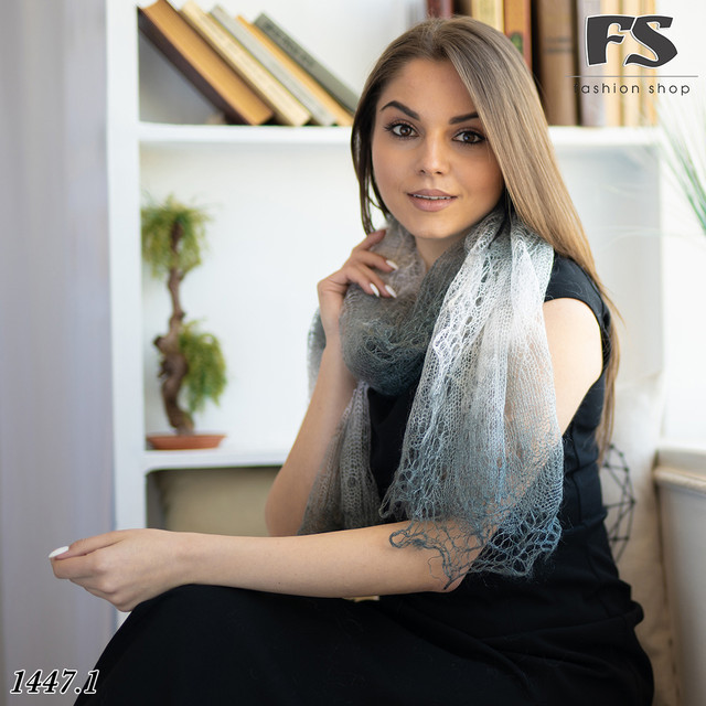 павутинка оренбург палантин шаль