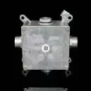 7116 B — коробки з кришкою і захисним затискачем