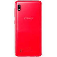 Задняя крышка Samsung A105 Galaxy A10 2019, красная со стеклом камеры