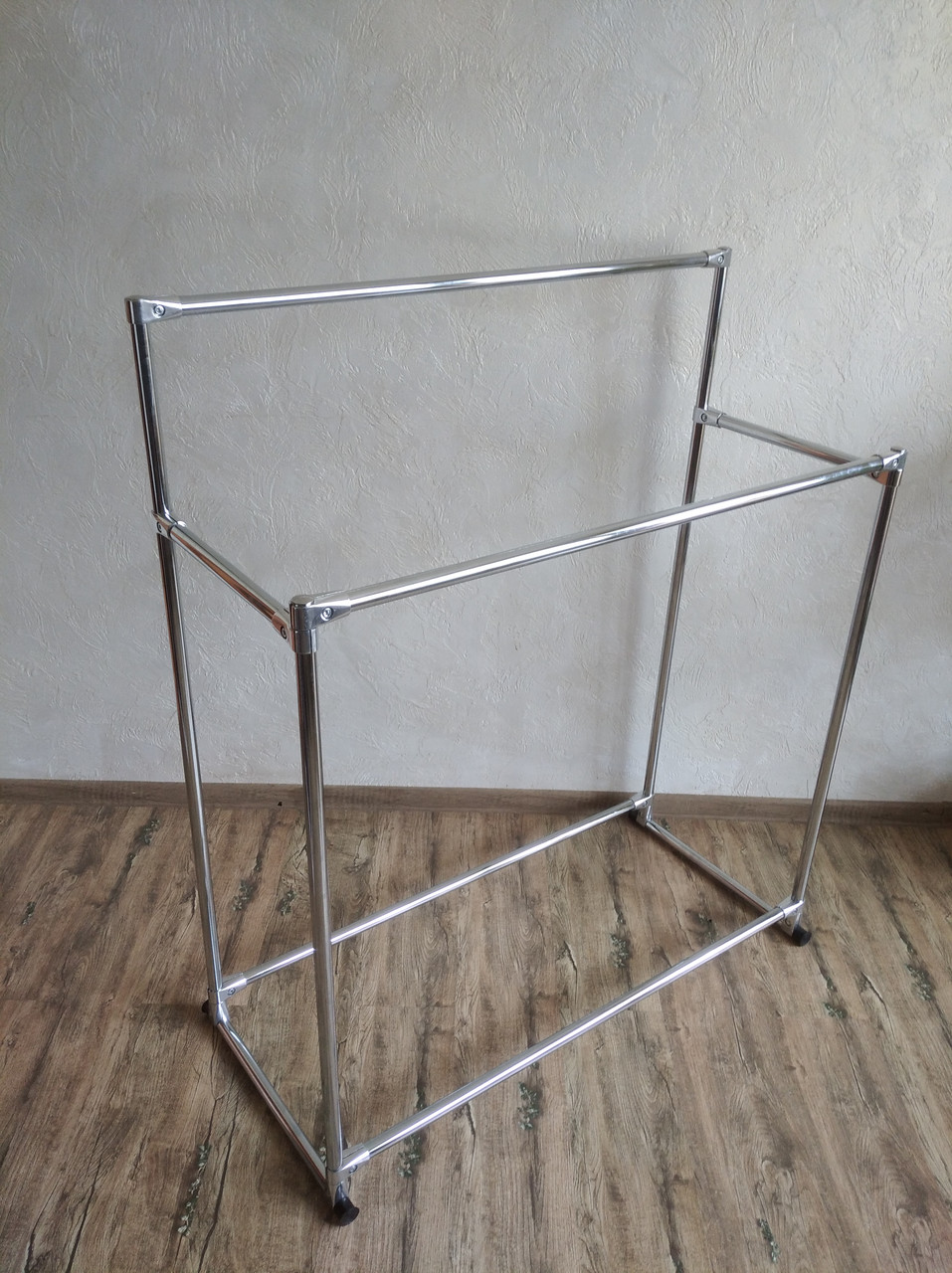 Подвійна міцна стійка для одягу Подвійна стійка для одягу