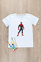 Футболка-раскраска детская SPIDER-MAN Спайдермен Юрма одяг