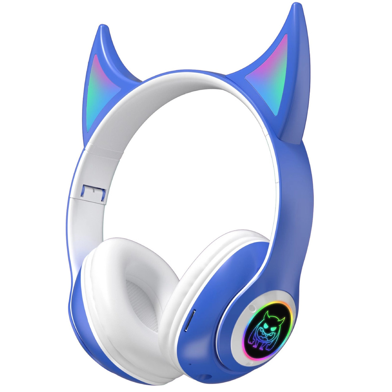 Бездротові дитячі MP3 Навушники з Вушками з підсвіткою з MicroSD Ear ...