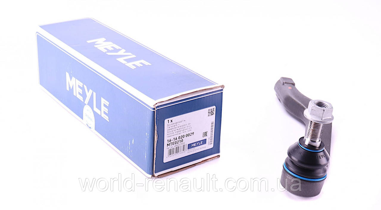 MEYLE (Германия) 16-16 020 0029 - Наконечник рульової тяги(правий) на Рено Майстер III 2.3 dci