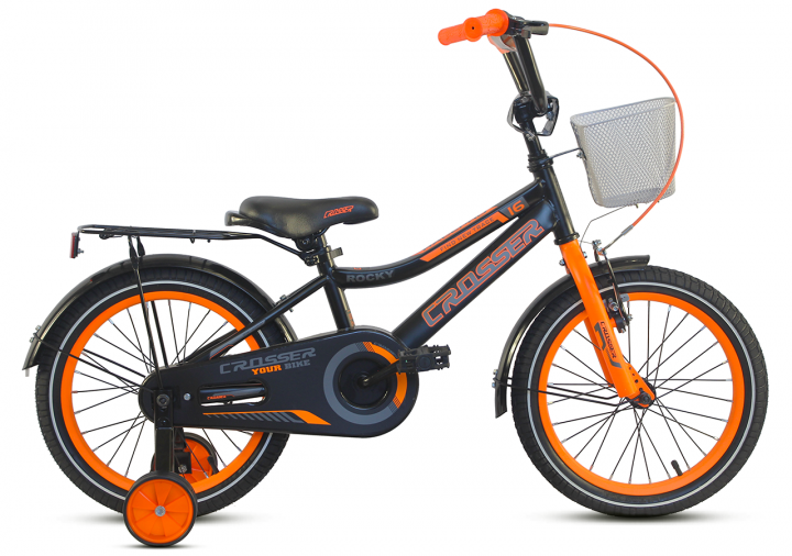 Велосипед детский Crosser Rocky Bike 20 дюймов оранжевый (RC-13/20OR) - фото 1 - id-p1609592457