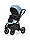 Дитяча уіверсальна коляска 2 в 1 Riko Brano PRO 02 Crystal Blue, фото 8