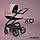 Дитяча уіверсальна коляска 2 в 1 Riko XD PRO 03 Energy Pink, фото 10