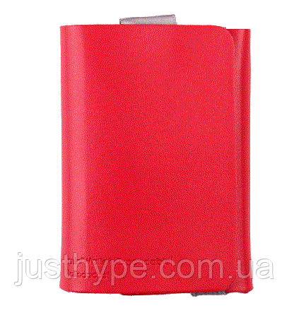 Багатофункціональний міні-гаманець MiniWallet з захистом від зчитування карт червоний Код К-102