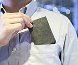 Багатофункціональний міні-гаманець MiniWallet з захистом від зчитування карт червоний Код К-102, фото 7