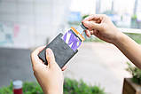 Багатофункціональний міні-гаманець MiniWallet з захистом від зчитування карт червоний Код К-102, фото 8
