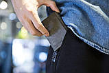 Багатофункціональний міні-гаманець MiniWallet з захистом від зчитування карт світло-коричневий Код-114, фото 7