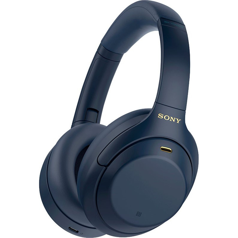 Навушники з мікрофоном Sony WH-1000XM4 Midnight Blue