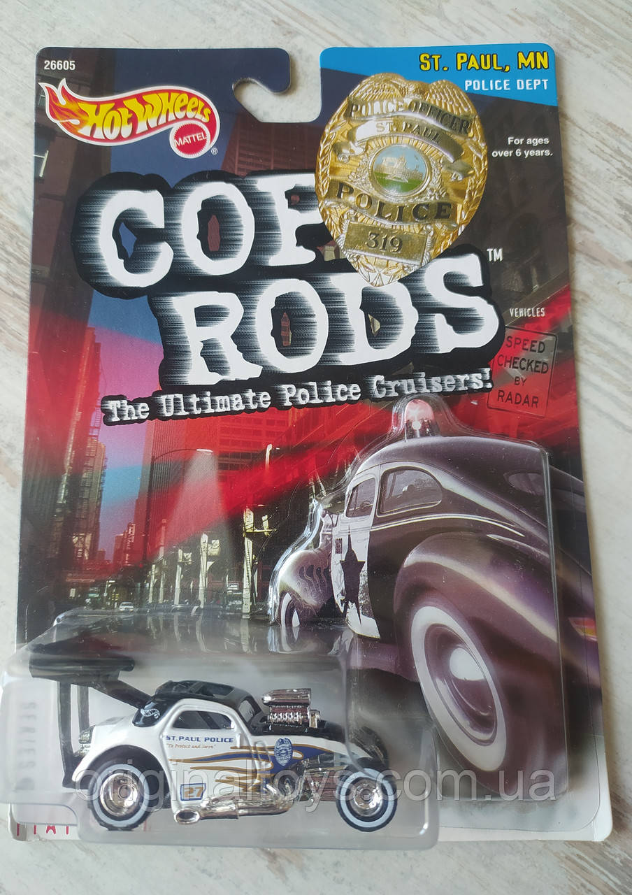 Коллекционная Машинка Hot Wheels Fiat 500C — Купить Недорого на Bigl.ua