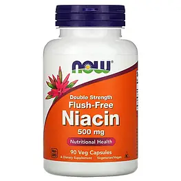 Niacin 500 мг Now Foods 90 капсул