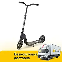 Самокат двухколесный (колеса PU 200 мм) Best Scooter 72378 Черный