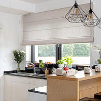 Однотонні римські штори