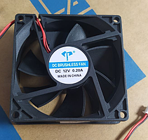 Кулер DC Brushless FAN 80x80x25mm 12V 0.2A 2Pin