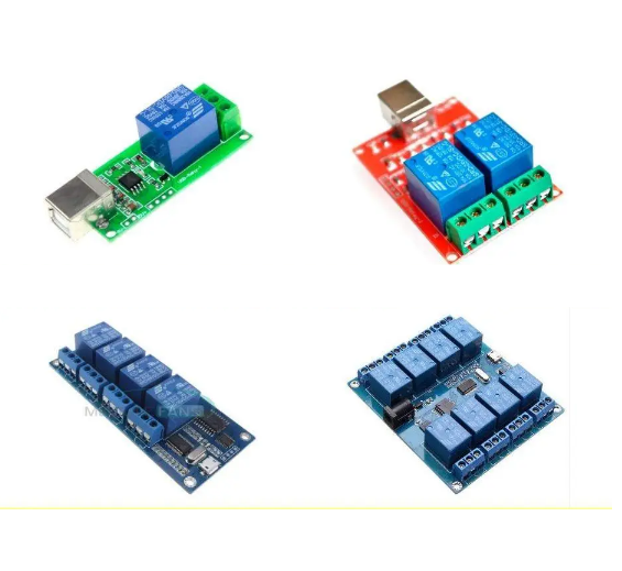 USB-реле 2 4 8 каналів керування живленням POWER різе для ферм RESET