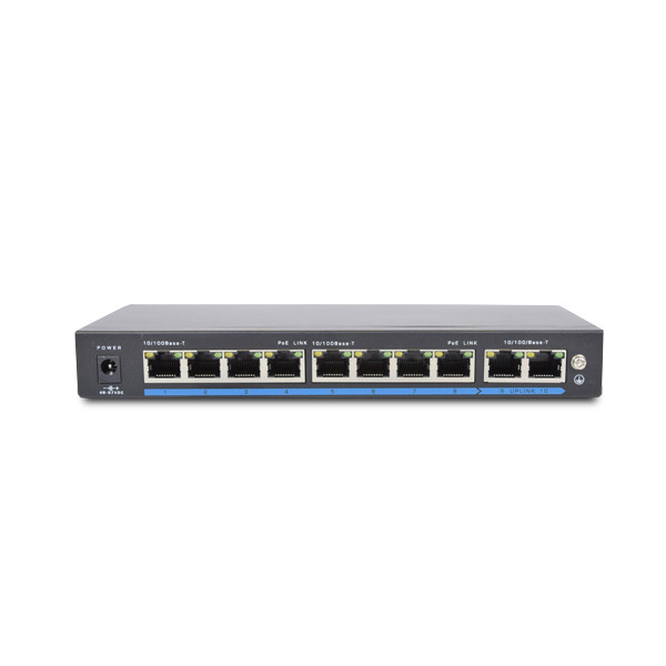 Комутатор PoE-1010-8P/250m, фото 1