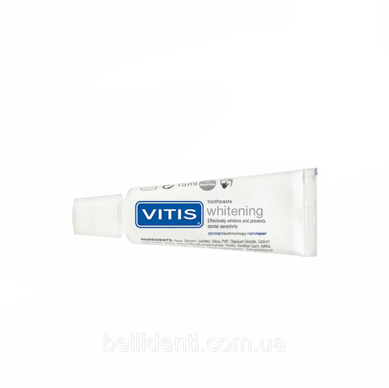 VITIS WHITENING зубна паста, 15 мл