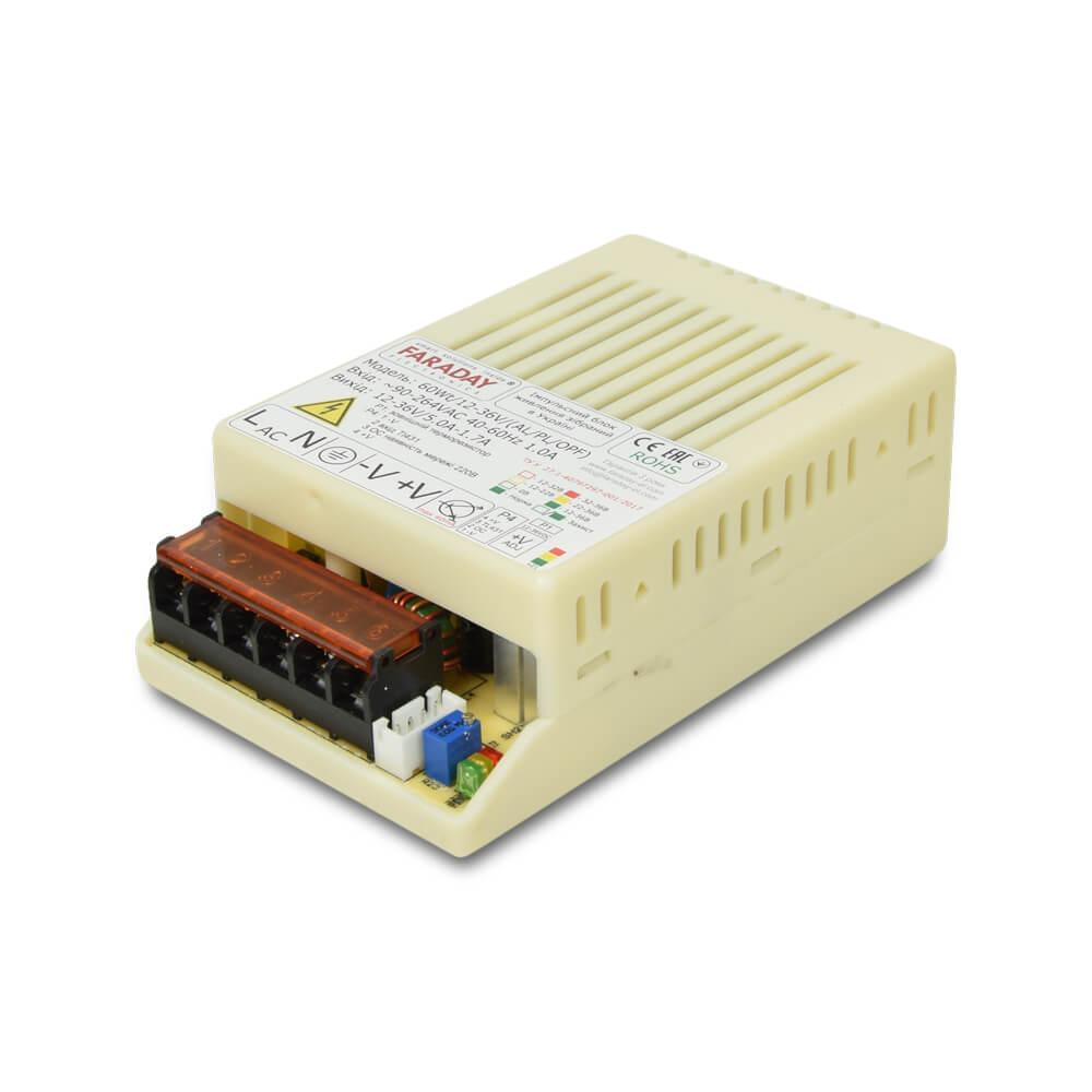 Блок живлення Faraday Electronics 60Wt/12-36V/PL, фото 1