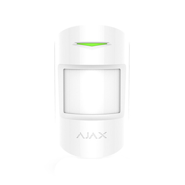 Бездротовий датчик руху і розбиття Ajax CombiProtect white, фото 1