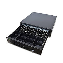 Грошова скринька ZKTeco ZKC0508, 5 відсіків для купюр, 8 для монет і 1 для чеків