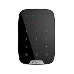 Ajax Keypad black бездротова сенсорна клавіатура