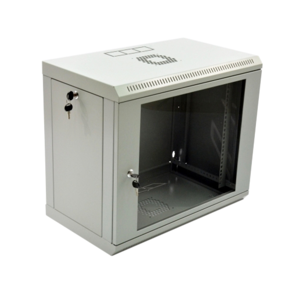 Шафа серверна CMS 9U 600 х 350 х 507 UA-MGSWA935G для мережевого обладнання, фото 1