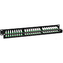 Патч-панель Hypernet 48 портів UTP кат.5е 19" PP-KUTP48-1U з утримувачем кабелю, фото 3