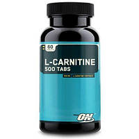 Л-карнитин Optimum Nutrition L-Carnitine 500 (60 табл) оптимум нутришн