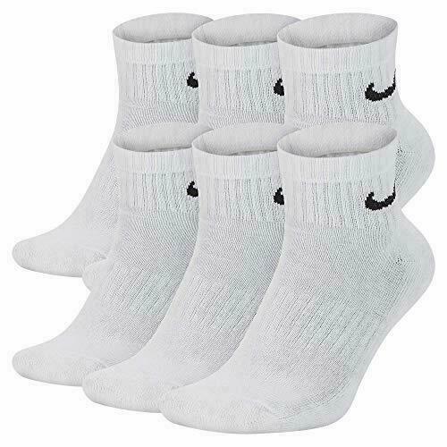 Шкарпетки спортивні Nike Everyday Cushioned Socks 6 пар білі (SX7669-100)