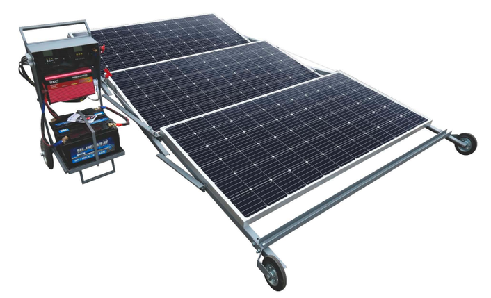 Мобільна СЕС PV СІЧ 1,125 кВт+АКБ, фото 1