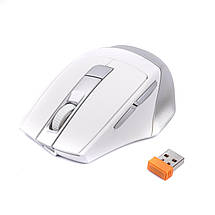 Безпровідна мишка A4Tech Fstyler FB35C Bluetooth (блютуз) біла, миша для ПК/ноутбука/телефона/планшета, фото 2